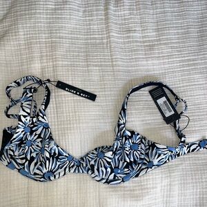 Floral Underwire Bikini Top